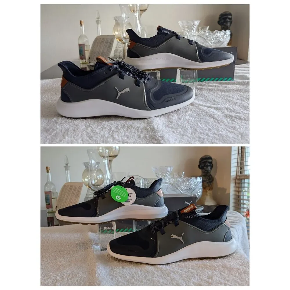 PUMA Ignite Fasten8 Golf Shoes Men’s Size 11.5  Spikeless Waterproof